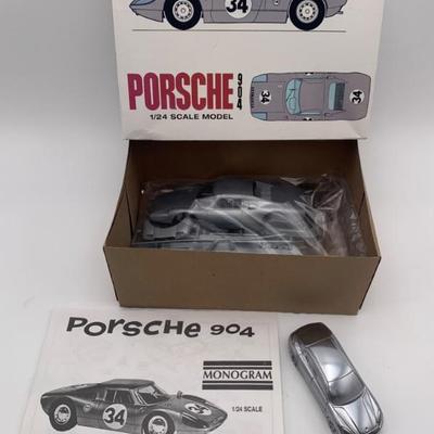 Porsche 904 GTS Model Kit & Panamera Turbo Paperweight