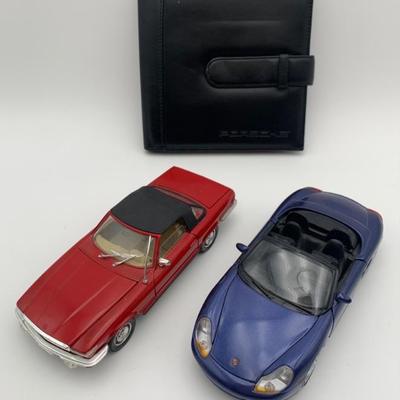 Porsche Models & Case Trio