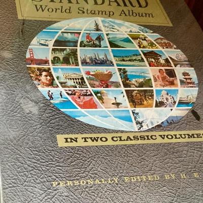Stamp albums