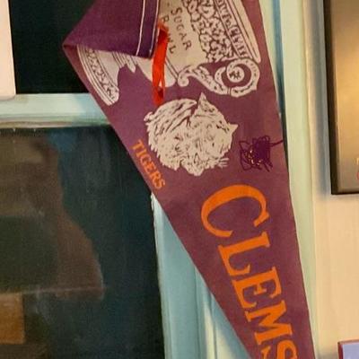 Clemson pennant