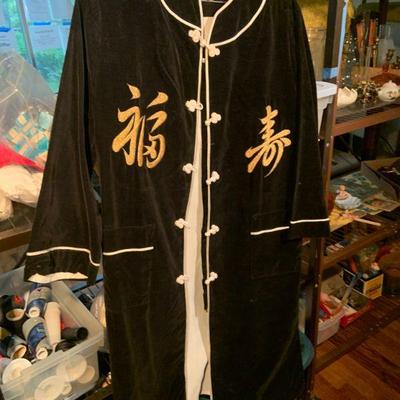 Kimono inspired suit

