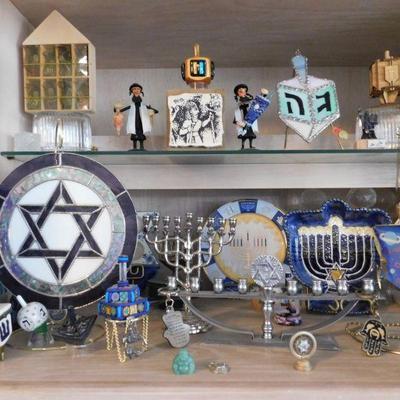 Many items for Hanukkah