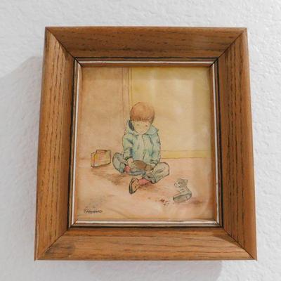 Original C. Maynard artwork. Art instructor from California. We have multiple different drawings)