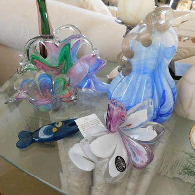 A few Murano Pieces
