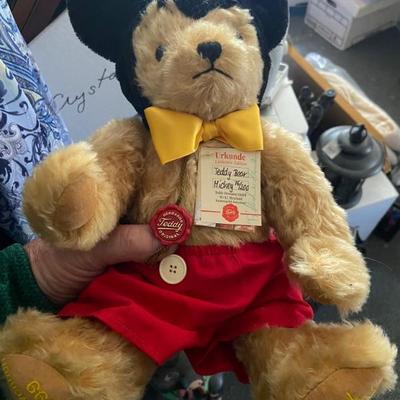 Urkunde Limited Edition Teddy Bear Hermann Original