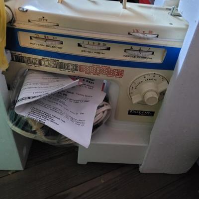 Tailor Sewing - full zigzag stretch stitch sewing machine
