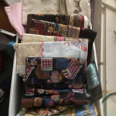 Fabric, crafting supplies