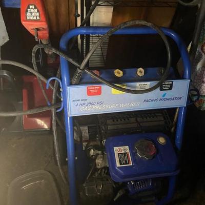 Gas pressure washer