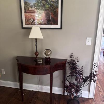 Half-Moon Accent Table
