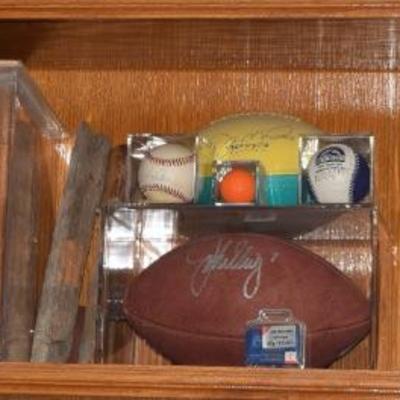 Jerry Rice autographed football 