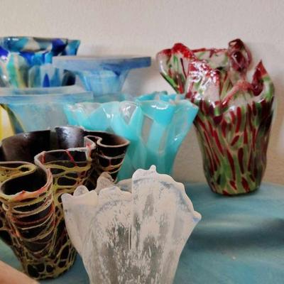 Glass Art bowls
