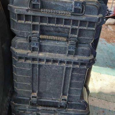 three piece rolling toolbox