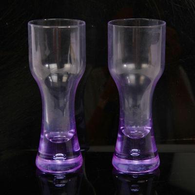 Alexandrite trapped bubble glasses
