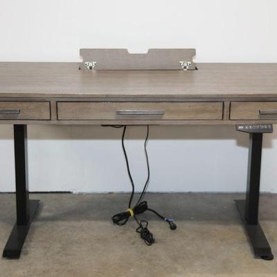 Aspen Home power desk- adjustable height