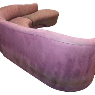 Vladimir Kagan Serpentine sectional sofa