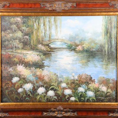 Giverny- Artist Garden painting