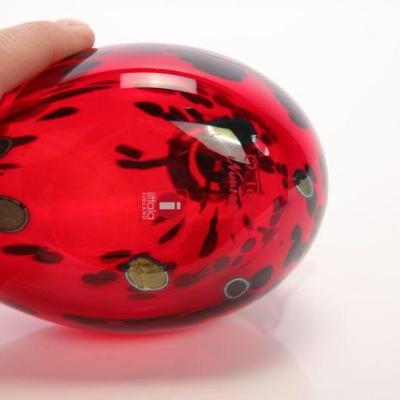 Iittala Art Glass Bird by Oiva Toikka