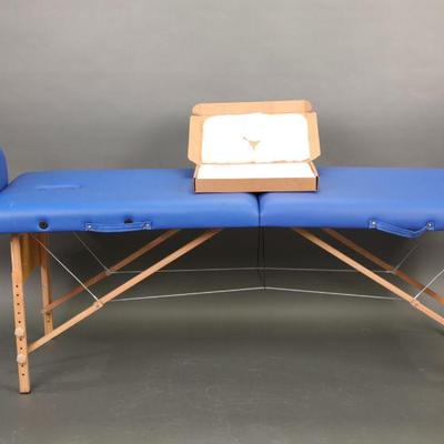 Massage table