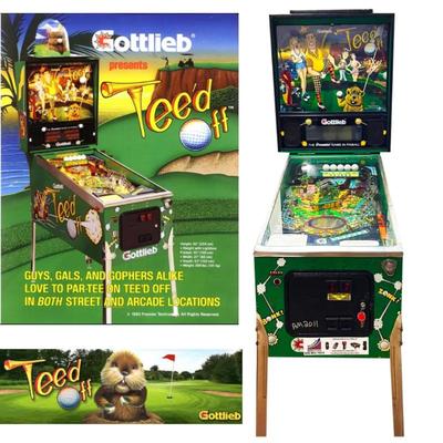 1993 Gottlieb Tee'd Off Pinball Machine
