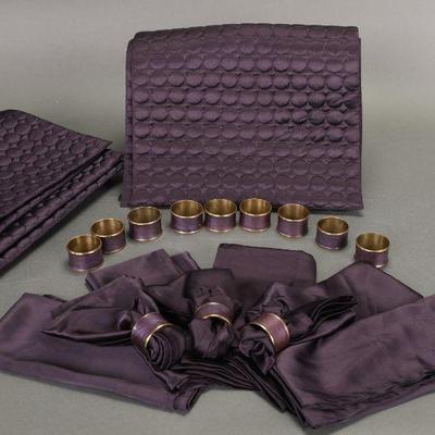 Z Gallerie Placemats, napkins, napkin rings