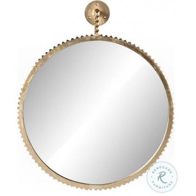 Four hands Cru Collection large round mirror