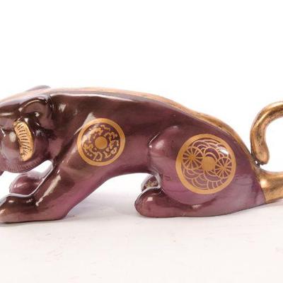 Post modern panther sculpture