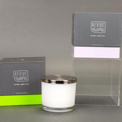 3x new soy candles