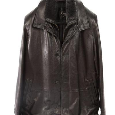 Remy leather coat