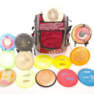 Frisbee golf lot of discs & gear