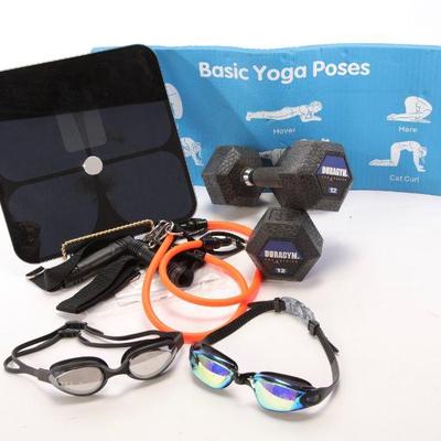 Fitness & Sports equipment lot