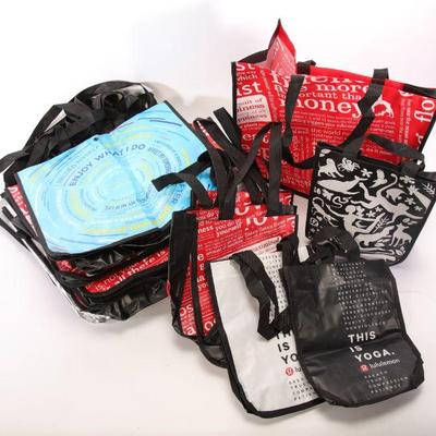 Lululemon reusable bags