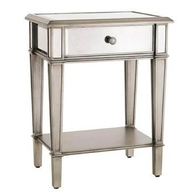 Pair Hayworth mirrored Nightstands