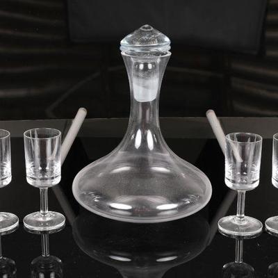 cystal decanter & cordials