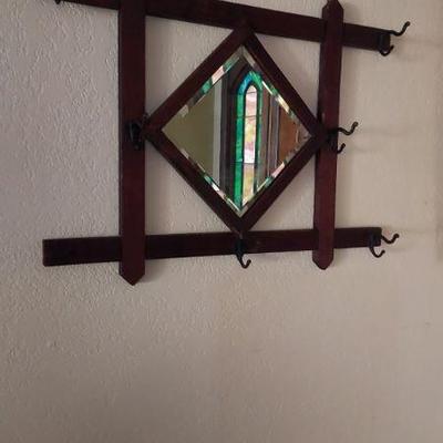 Arts and crafts mirror