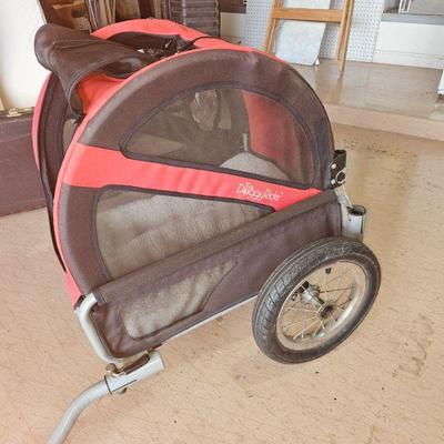Dog bicycle trailer