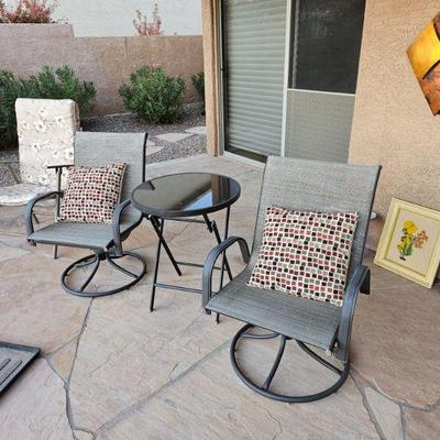 Rockers with table