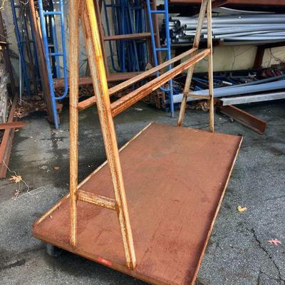 rolling sheet rack