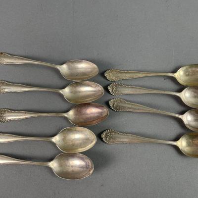 Lot 291 | 9 Gotham Sterling Silver Teaspoons
