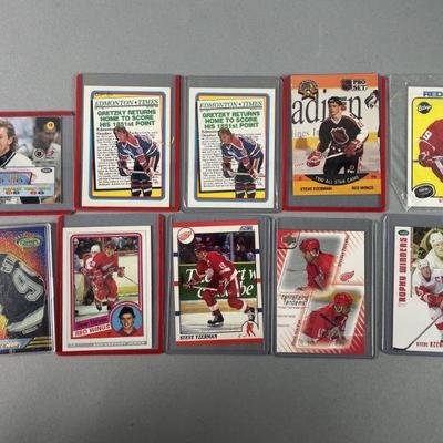 Lot 209 | Wayne Gretzky and Steve Yzerman Cards and More

