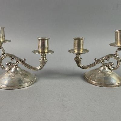 Lot 295 | Fisher Sterling Silver Candle Holder
