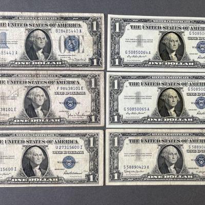 Lot 171 | Series of 1934, 1935 & 1957 1 Dollar Bills
