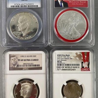 Lot 243 | Presidential Silver Lot
