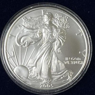 Lot 38 | 2005 Walking Liberty Silver Dollar
