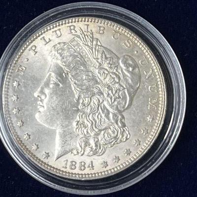 Lot 19 | 1884 Morgan Silver Dollar
