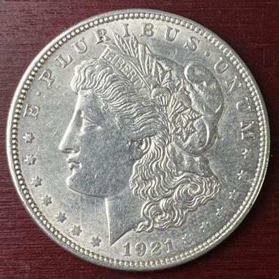 Lot 75 | 1921 Morgan Silver Dollar & Case
