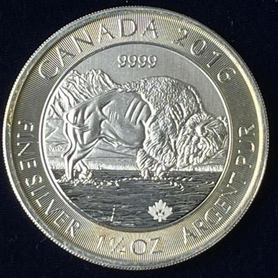 Lot 95 | Canada 2016 Buffalo 8 Dollar Silver Coin
