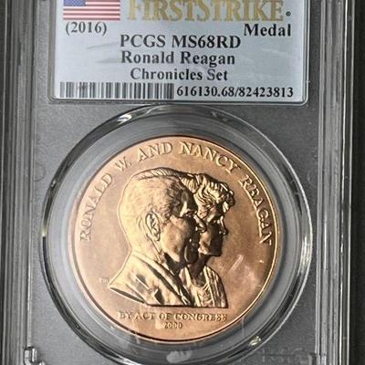 Lot 258 | 2016 Ronald Reagan Chronicles Medal
