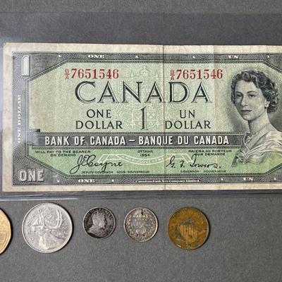 Lot 89 | Canadian & English Currency 1896 - 1954
