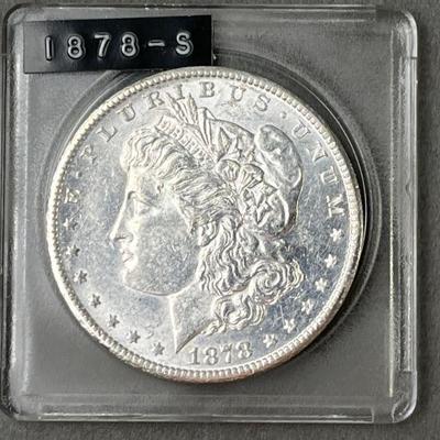 Lot 182 | 1878 S Morgan Silver Dollar Very Good Condition

