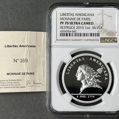 Lot 119 | 2015 Libertas Americana Monnaie de Paris
